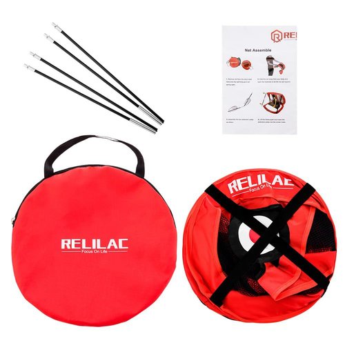 RELILAC Pop Up Golf Chipping Net - Indoor/Outdoor Golfing Target Accessories for Backyard Accuracy and Swing Practice - Gifts for Men, Dad, Husband, Women, Kid, Golfers