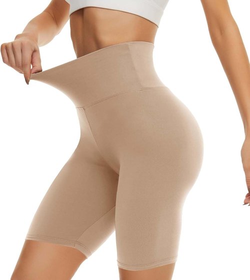 CAMPSNAIL High Waisted Biker Shorts for Women - Tummy Control Spandex Yoga & Dance | 3"/5"/8" Sizes