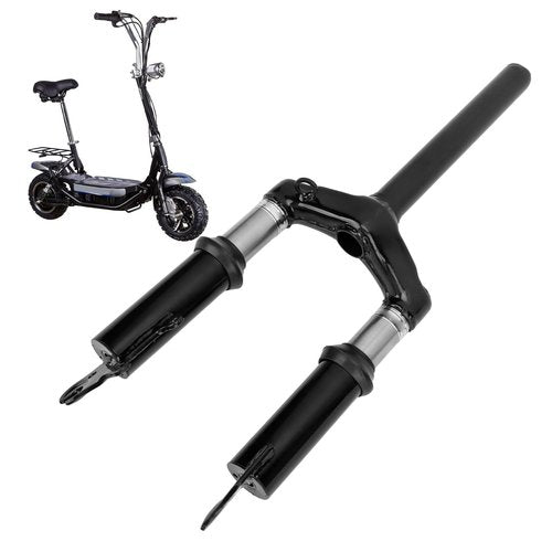 Front Suspension Fork for 10 Inch Wheels Electric Scooter Duty Fork Ride Steel Construction Easy No Drill Installation DIY Replacement Part