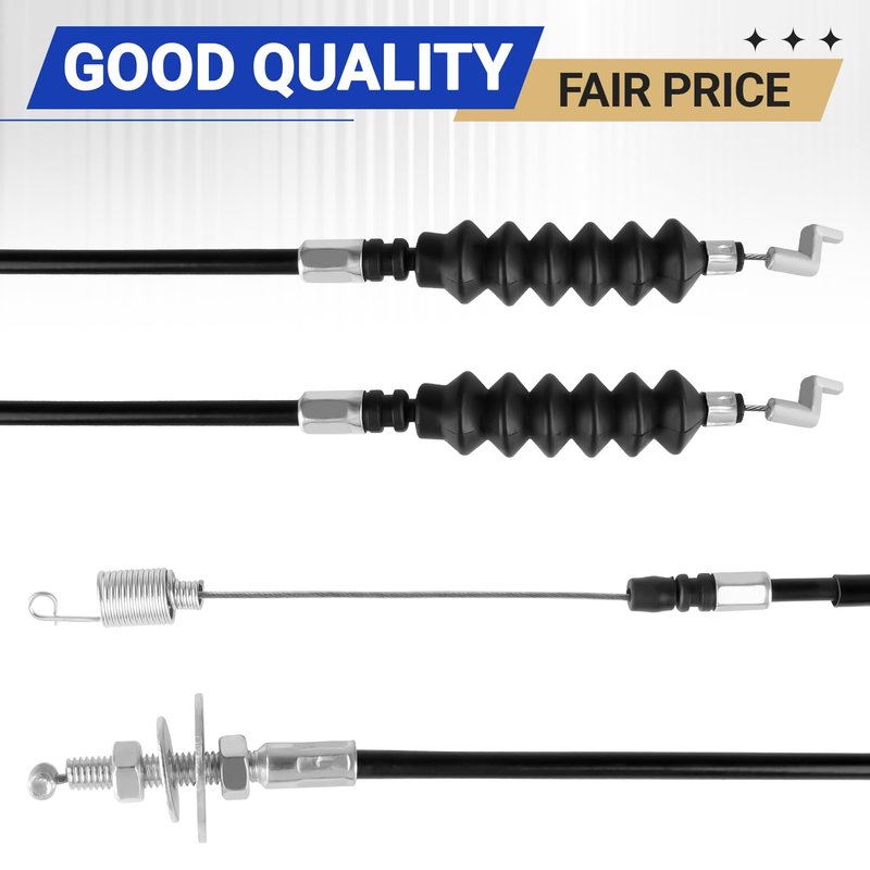 DRIVE UP Golf Cart Governor and Accelerator Cable Kit for Club Car DS 2004- Up Snap in Kawasaki FE290 Replace OEM 102336101 102336001