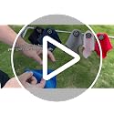 Aliennana Black Magnetic Golf Towel - Clip-On Microfiber Golf Accessories