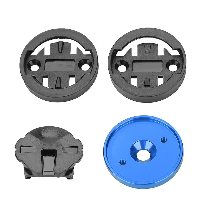 Road Bike Computer Holder Stem Top Cover Stopwatch GPS Speedometer Mount (Blue) Bike Stem Mount Stem Mount