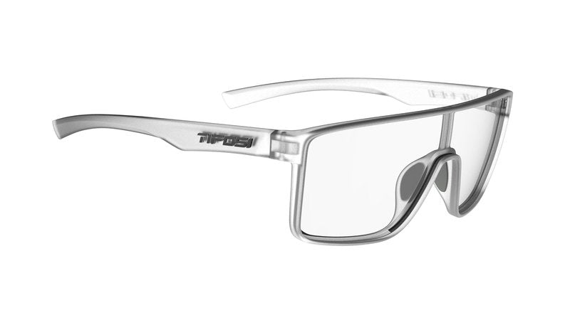 Tifosi Sanctum Glasses (Satin Clear, Clear Lens)