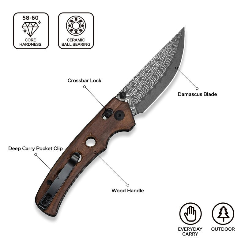 CIVIVI Noctis Pocket Knife C24020C-DS1