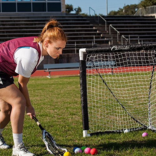 Portable Mini Lacrosse Goal for Kids - Backyard Shooting Practice