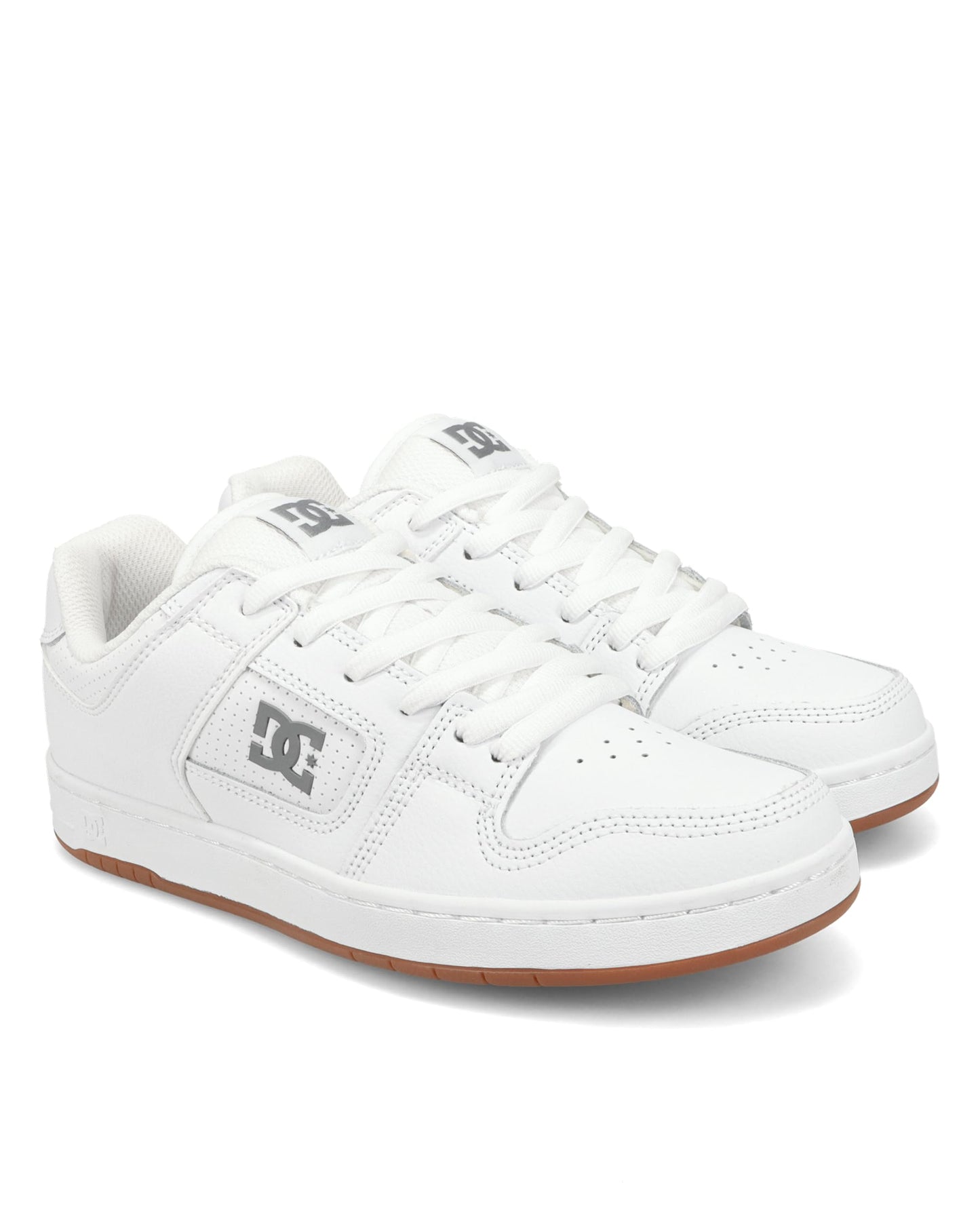 DC Shoes Manteca- White/Battleship/White- 4