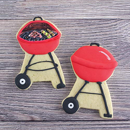 BBQ Grill Cookie Cutter - 3.75 Inch, Made in USA