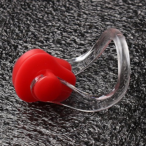8-Piece Silicone Swimming Nose Clip Set - Waterproof Nose Protector