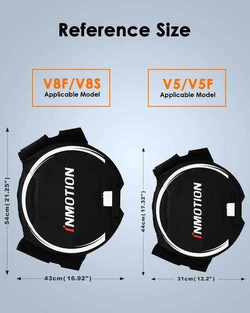 I INMOTION Electric Unicycle Protective Cover, Anti-Fall Anti-Collision Case for V8S/V8F One Wheel Hoverboard