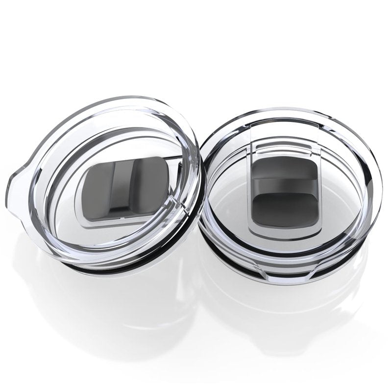 20 oz Tumbler Lids for Yeti, Replacement Lids for Yeti 20oz Tumbler,10/24 oz Mug and 10 oz Lowball, 2 Pack Travel Spill Proof Cup Lids with Magnetic Slider Switch, BPA Free