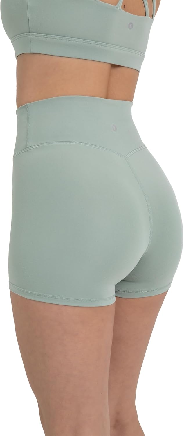 YITTY Active High Waist Biker Shorts - UltraLuxe Tummy Control, Squat Proof | 3''/6'' for Yoga & Workout