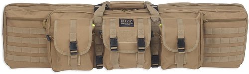 Bulldog Cases Tactical Double Rifle Case, 37", Tan
