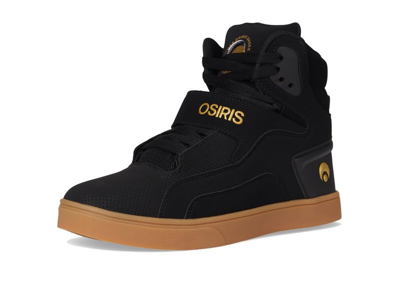 Osiris Men's Rize Ultra Black/Gold/Gum 7 Medium