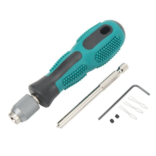 Fayelume Bike Spoke Wrench, Bicycle Spoke Wrench, Quick Release Bit Holder, Bicycle Spokes Screwdrivers, Bit Driver Handle