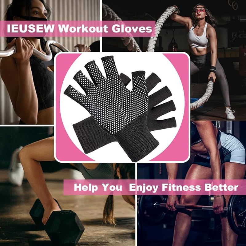 Weight Lifting Gloves for Women - Breathable Workout Gloves