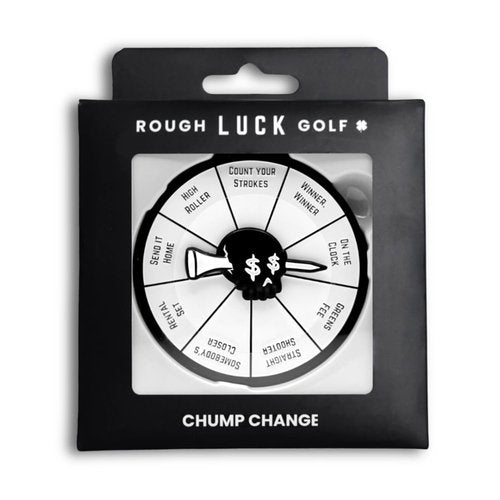 Chump Change | Fun Golf Gambling Game | On-Course Golf Spinner | Golf Bag Tag