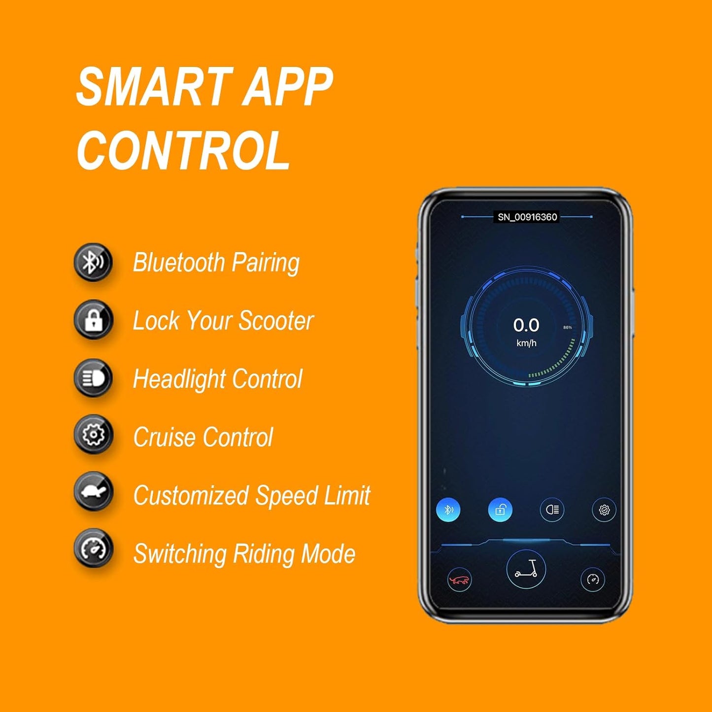 NAVIC Electric Scooter for Adults - Top Speed 22 MPH | 28-Mile Range | Dual Suspension & APP Control