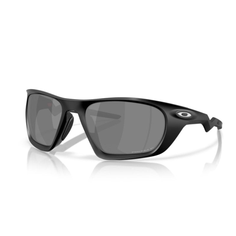 Oakley OO9431 Lateralis 943108 60MM Matte Transparent Arctic Surf/Prizm Black Rectangle Sunglasses for Men+ Bundle Accessory Leash Kit, Microfiber Pouch