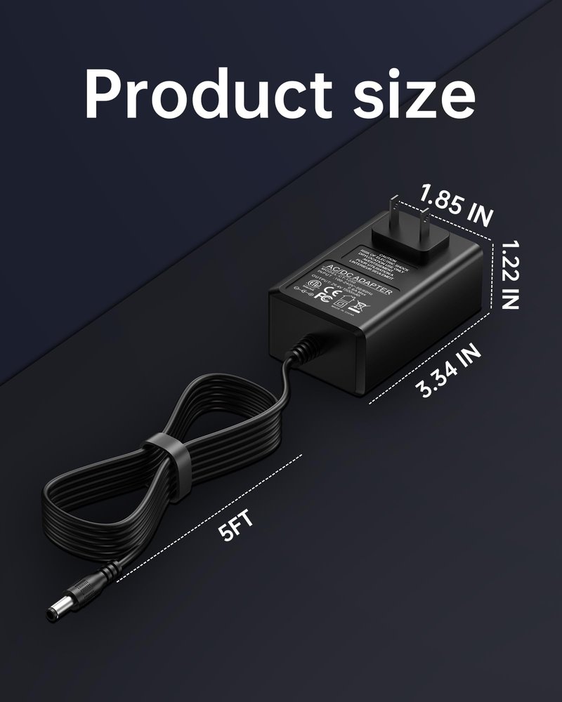 VHBW 29.4V Charger for 24V / 25.2V / 25.6V / 25.9V Lithium Battery Scooters & Balance Bikes, LED Charging Indicator (Not for 36V / 42V Systems)