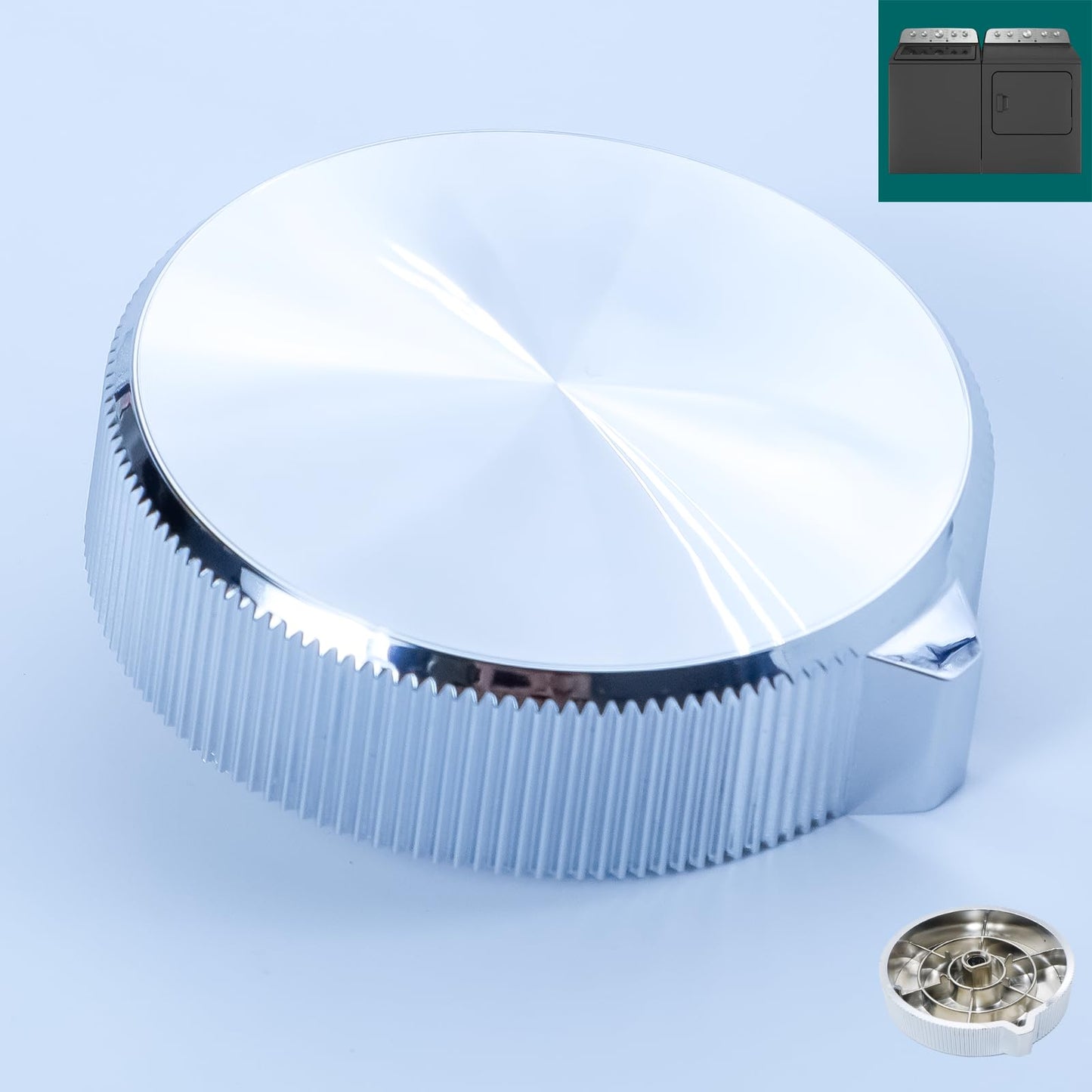 W11675852 Dryer Control Knob (Large) Replacement Compatible with Maytag Whirlpool Washer dryer knob replacement Replace Parts Number W11328381 PS17216137 PD00083286 4980008 AP7215386 EAP17216137