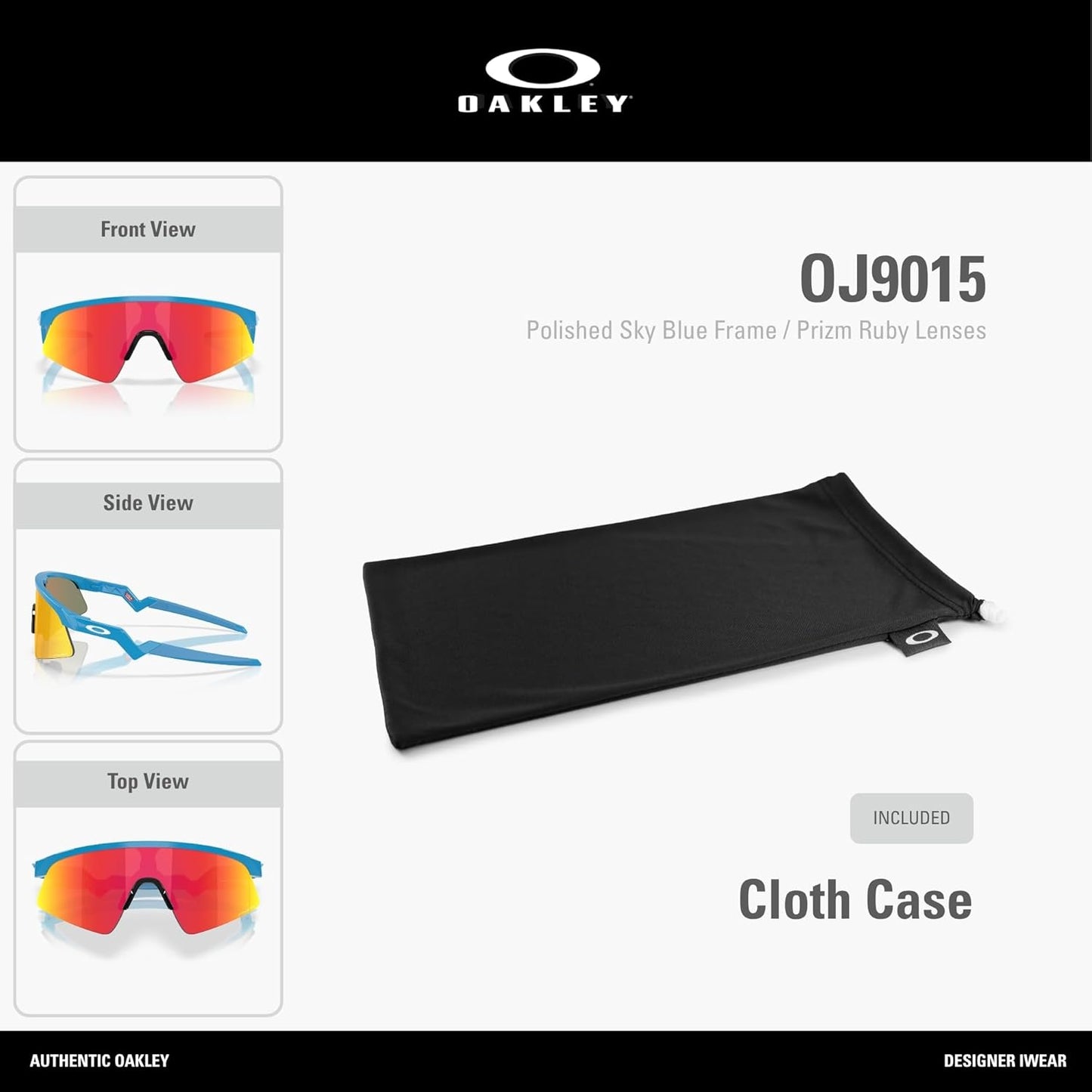 Oakley OJ9015 Resistor Sweep Sunglasses - Stylish UV Protection | Perfect for Outdoor Adventures