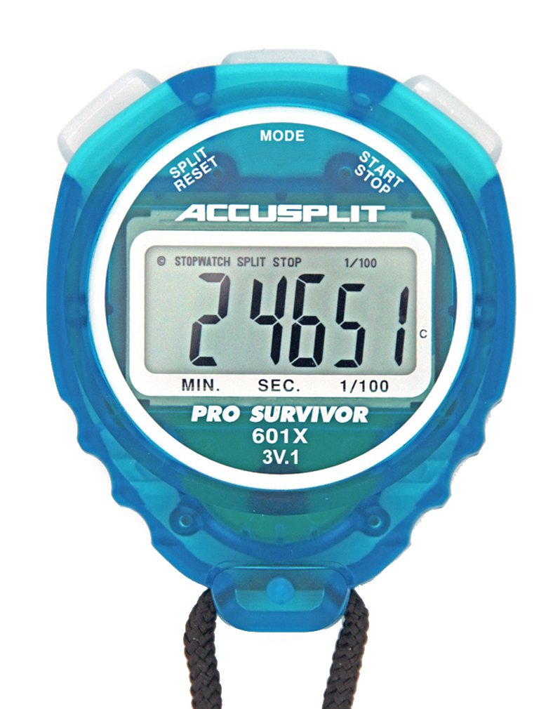 ACCUSPLIT Pro Survivor - A601X Stopwatch, Clock, Extra Large Display