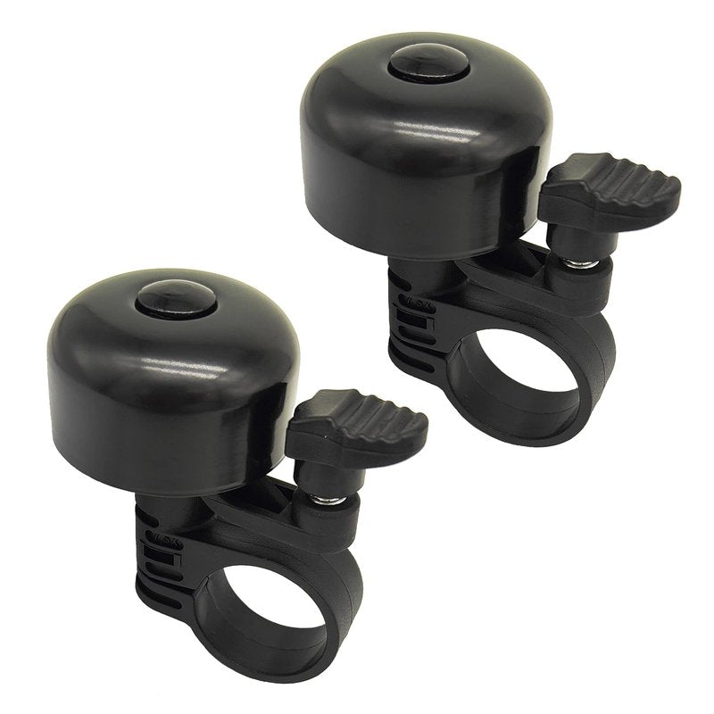 RYANGO Bike Bell, Cute Mini Bicycle Bell 2 Pack, Crisp Bike Bells for Adults and Kids, Bicycle Bells for Handlebars, Loud Cycling Ring Bell for Road Bike Mountain Bike Scooter
