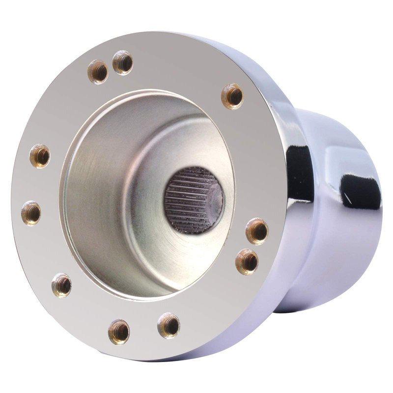 Roykaw Golf Cart Steering Wheel Adapter Compatible with Club Car DS Silver
