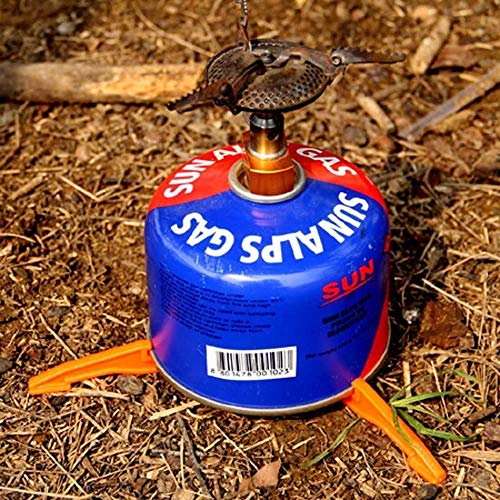 Foldable Gas Canister Stabilizer Stand for Camping Stoves