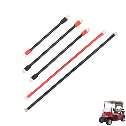 DRIVE UP Golf Cart Battery Cables Wiring Kit for EZGO RXV Models 2 Gauge Battery Wires