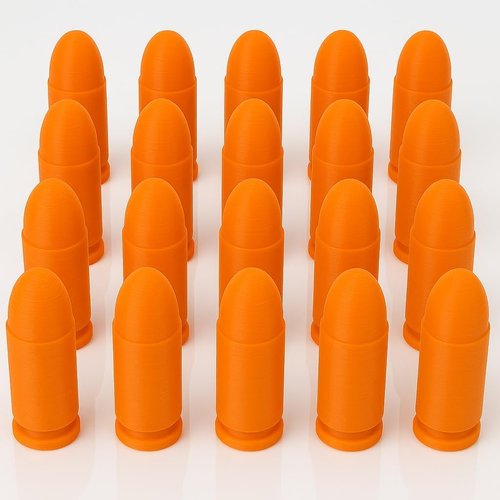 .40 S&W Snap Caps | Inert Dummy Rounds for Dry Fire Training - Durable, Reusable & High Visibility - 5/10/20 Pack
