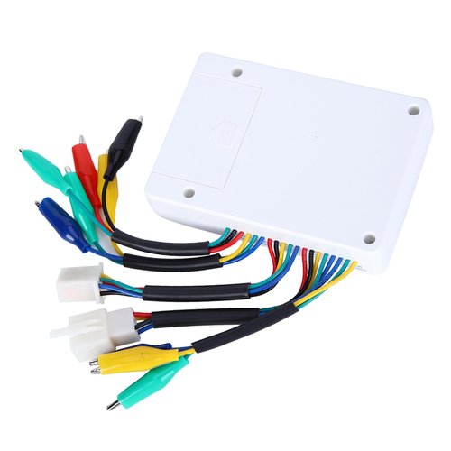 WGFOIP E-Bike Tester, Portable Brushless Motor Tester High Efficiency Motor Check with Indicator for Scooter E-Bike Diagnostics