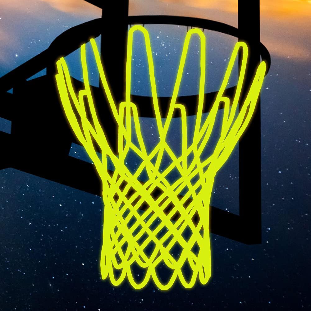 NEIJIANG Glow Basketball Net,Nightlight Luminous Outdoor