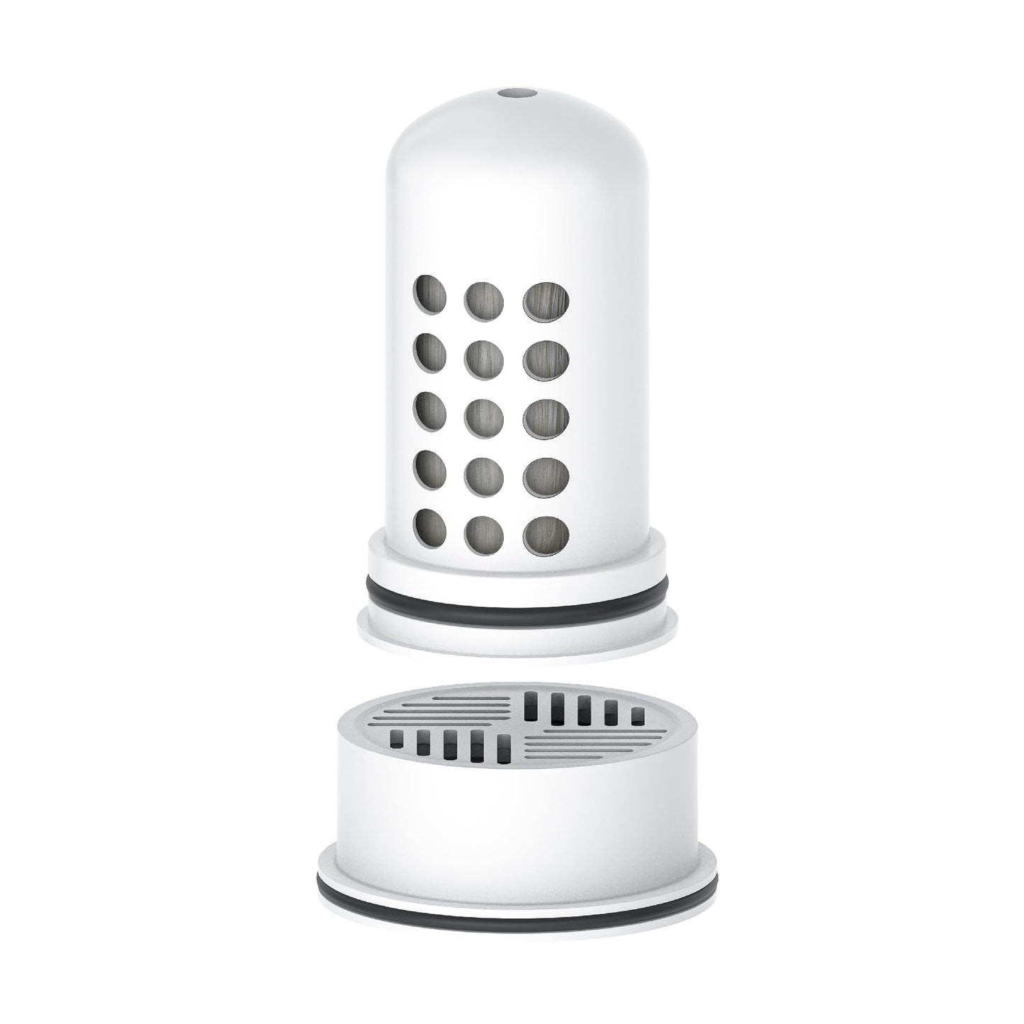 AQUA CREST Water Filter Compatible with LifeStraw® Home Pitcher and Dispenser Systems, Replacement for LifeStraw® Water Filter, Reduces Chlorine, 1 Membrane Micro Filter and 1 Activated Carbon Filter