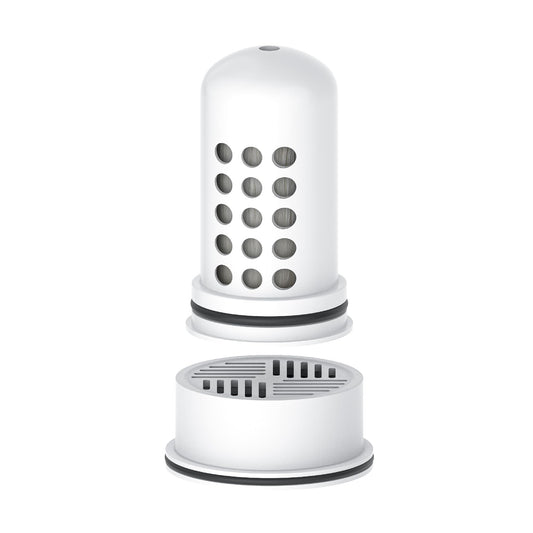 AQUA CREST Water Filter Compatible with LifeStraw® Home Pitcher and Dispenser Systems, Replacement for LifeStraw® Water Filter, Reduces Chlorine, 1 Membrane Micro Filter and 1 Activated Carbon Filter