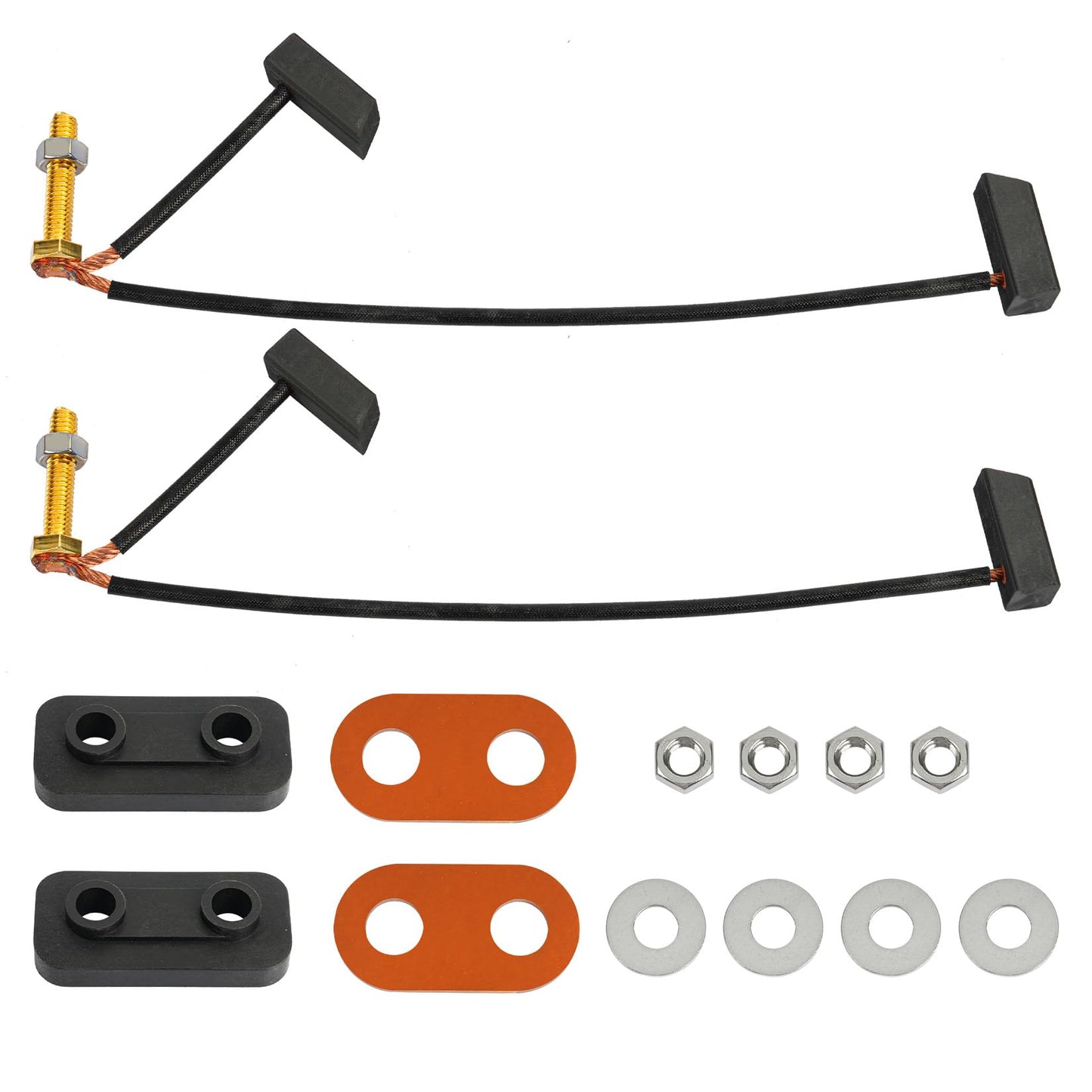 DRIVE UP Motor Brush Kit 48 and 36 Volt,Fits Club Car 1994-up and G8 G9 G14 G16 Yamaha,G.E Electric Golf Cart