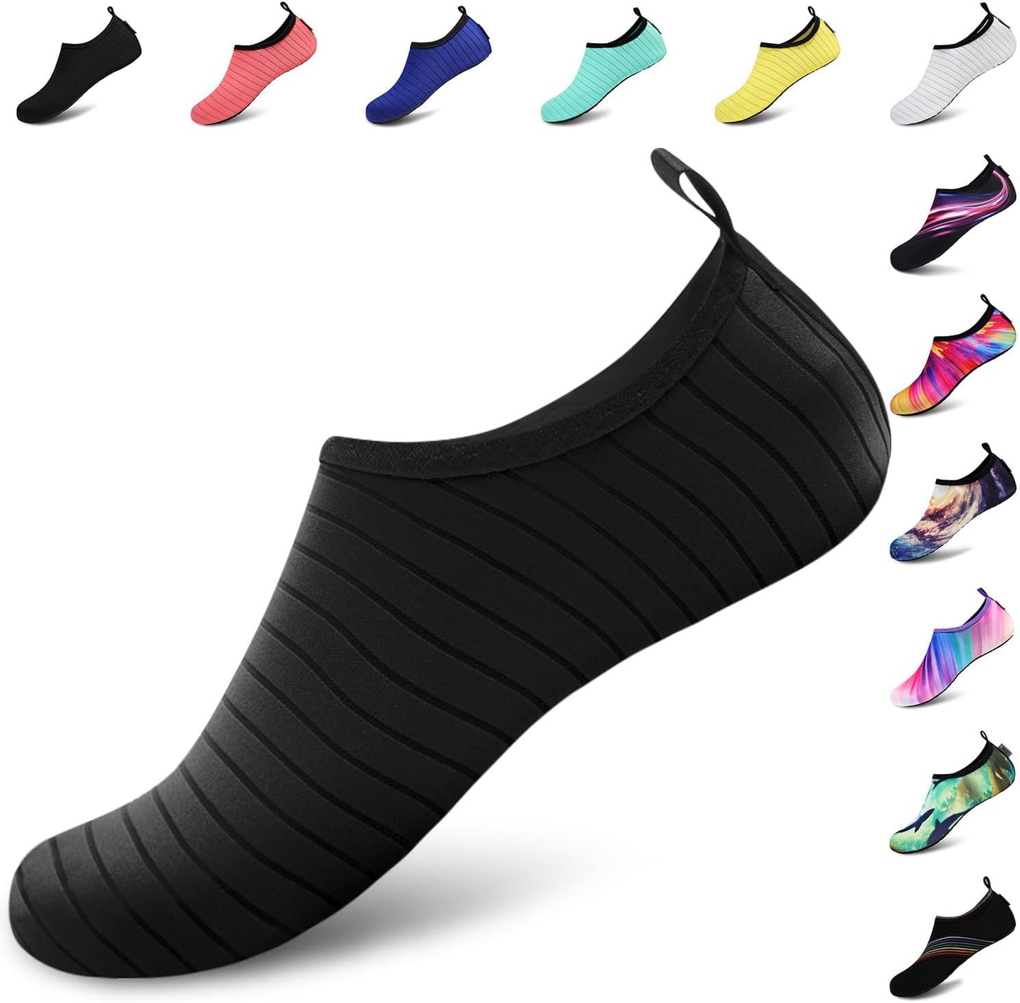 VIFUUR Water Sports Shoes - Barefoot Quick-Dry Aqua Yoga Socks for Men & Women | Lightweight & Comfortable
