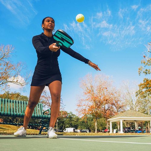 SweetSpot Strike Joy Pickleball Paddle | USAPA Approved | Lightweight Pickle Ball Racket | Black and Grey