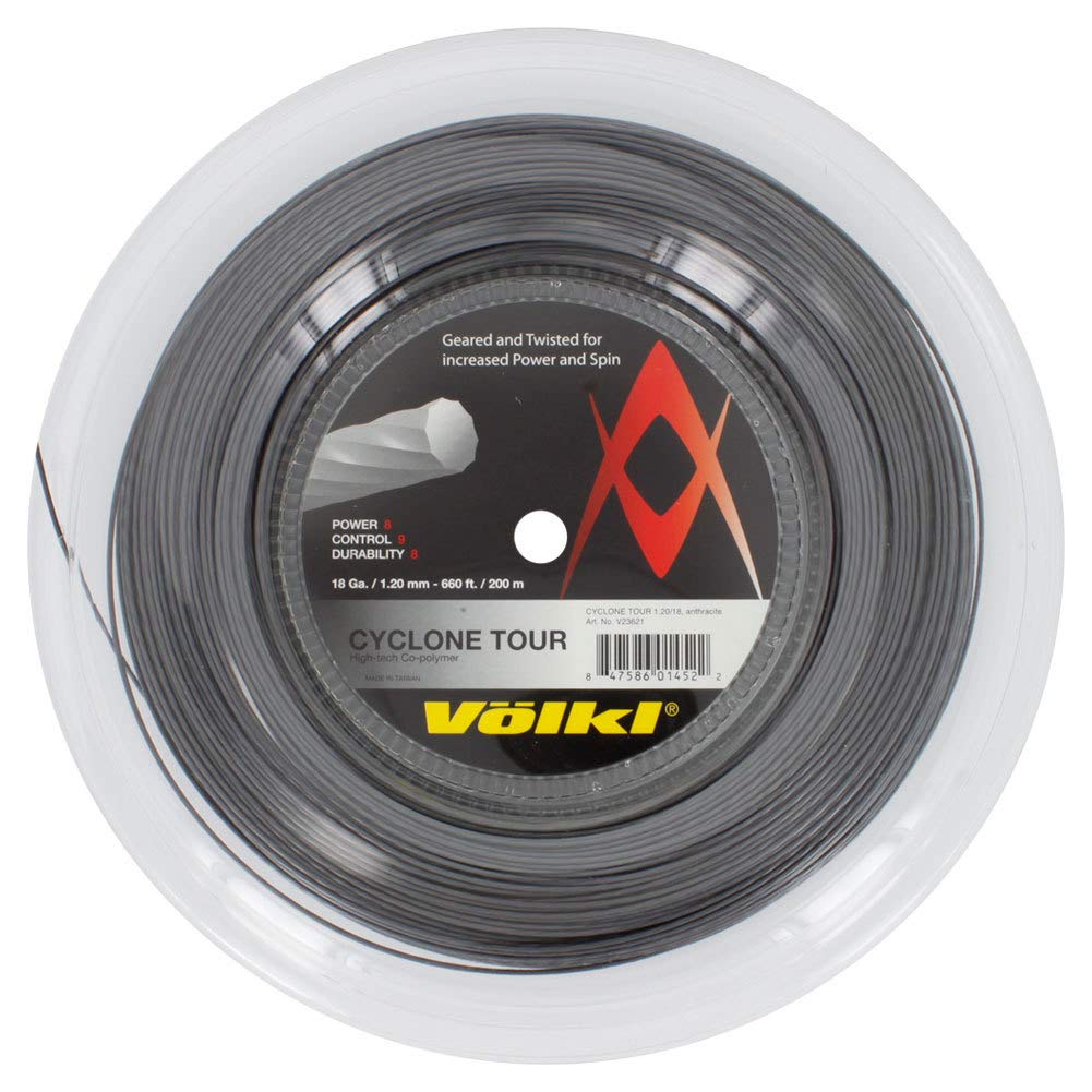 VOLKL Cyclone Tour | Tennis Racquet String | Spin & Control | Ten-Sided co-Polymer