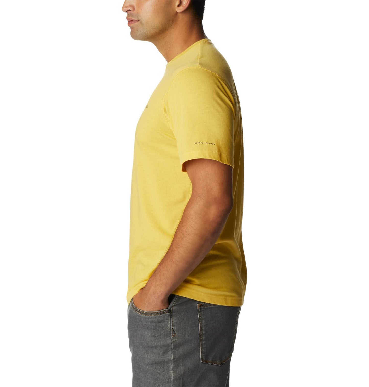 Columbia Men's Thistletown Hills Short Sleeve, Golden Nugget, X-Small