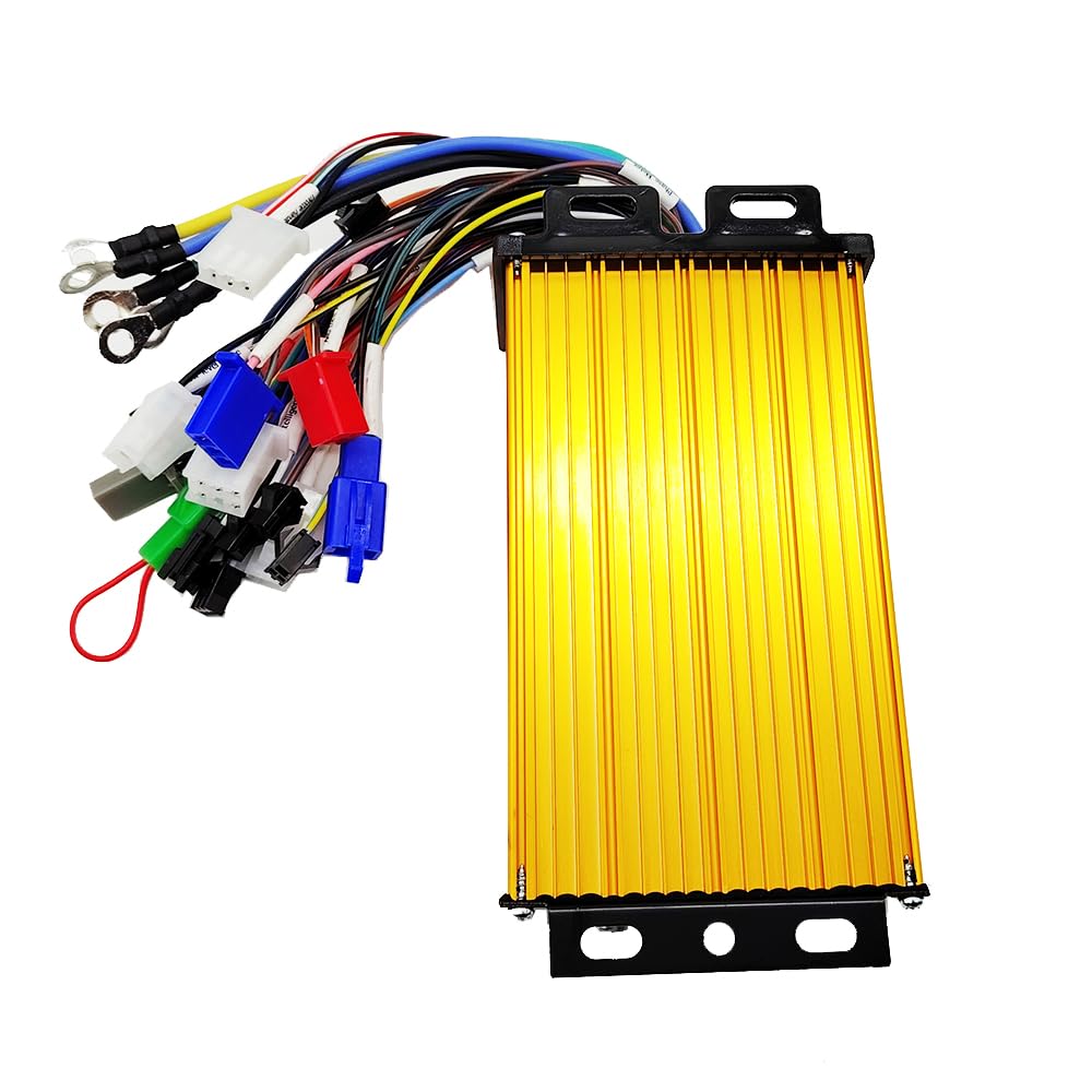 Electric Bike Scooter Brushless Controller 36V 48V 60V 72V 26-33A 500W-800W Sine Wave for Brushless Motor