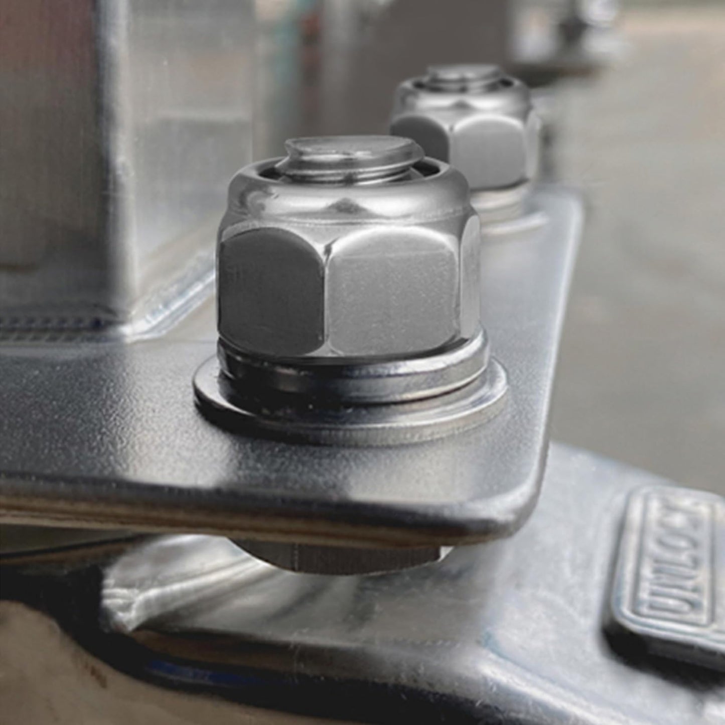 BNUOK 206PCS Metric Locknuts and Hex Nuts Assortment Kit, M3 M4 M5 M6 M8 M10 Nylon Insert Lock Nuts Set, 304 Stainless Steel Hex Nut Nylock Nut