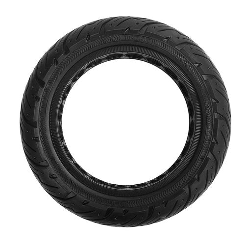 CYDZSW 10 Inch Electric Scooter Wheel Solid Tire Replacement for Segway Ninebot Max G30P/G30LP,Mini Electric Scooter Wheels Replacement Parts,10x2.5 Anti‑Explosion Rubber Front/Rear Tires
