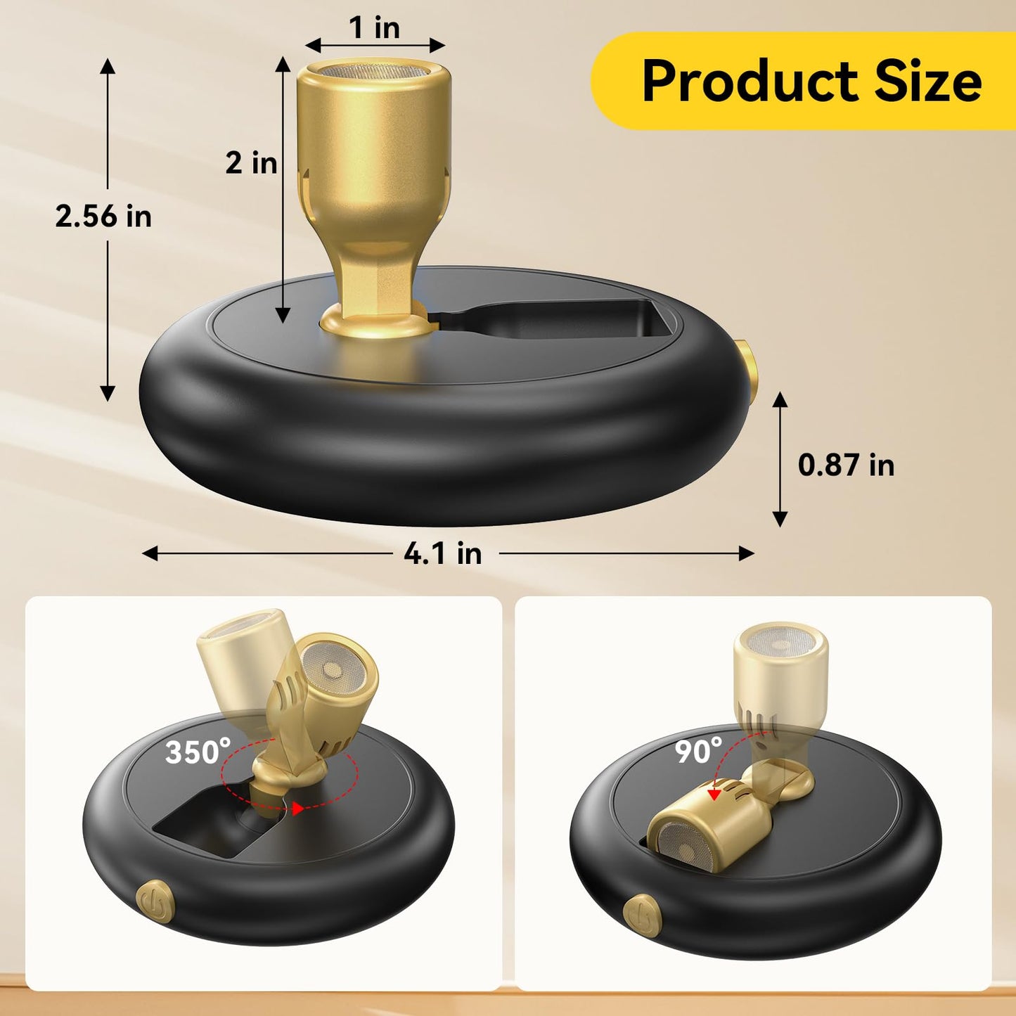 Rechargeable Battery LED Spotlight Indoor: Wireless Mini Art Accent Spot Lights with Timer Remote - Small Dimmable Uplight for Plants Display Painting Dartboard Artwork Portrait Closet (1 Pack-Black)