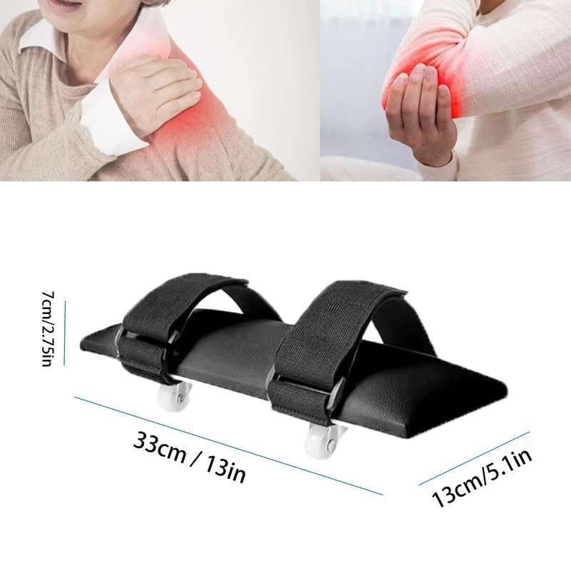 Multifunction Shoulder Rehab Skateboard,360° Roating Pulley Shoulder Exercise Equipment,Seniors Household Arm Elbow Rehabilitation Assisting Exercise Equipment, Help Improve Flexibility Stretching.