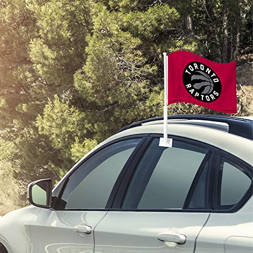 San Francisco 49ers Double-Sided Car Flag - 16" x 19"