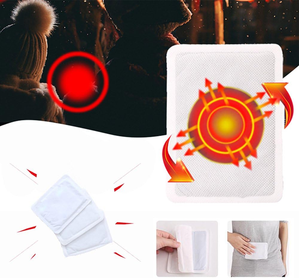 WORLD-BIO Body Warmers | Disposable Adhesive Heat Patches for Cold Weather - Long Lasting, Odorless, 12/20/32/40 Packs
