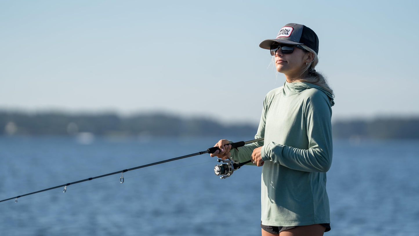 Abu Garcia Max X Size 2500 Spinning Fishing Reel, High-Performance Freshwater Reel, A-Symmetric Carbon Frame and Rotor, Durable & Lightweight Construction, Max Drag of 7lb | 3.1kg