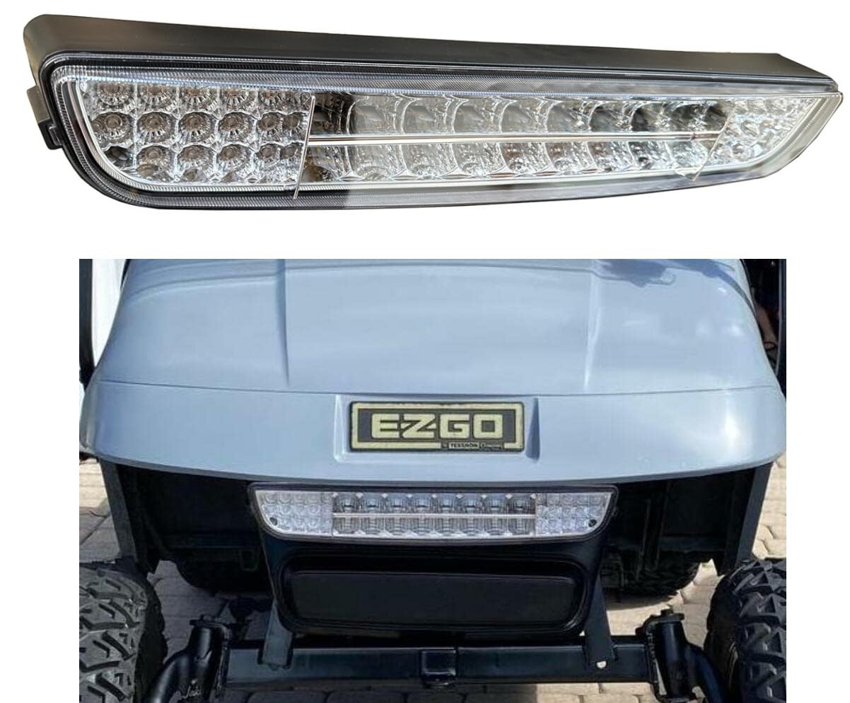 Dr.Acces EZGO TXT LED Light Bar Headlight | TXT All LED Head Light bar for EZGO TXT Headlight Years 1996-2013 Electric Golf cart