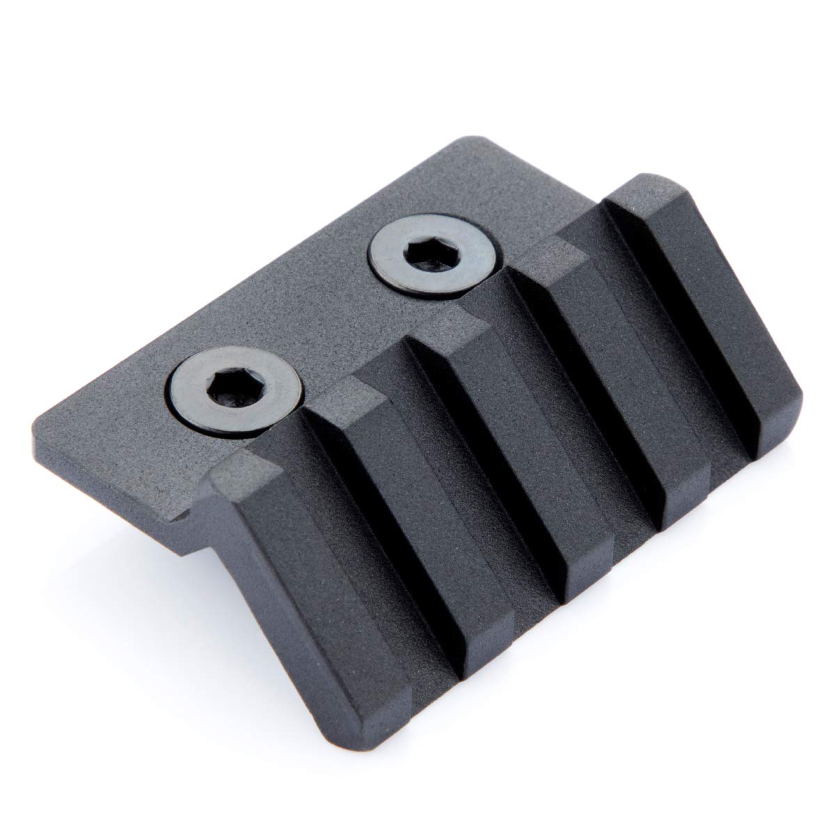 LEGEED Offset Light/Optic Picatinny Rail Mount 4-Slot Black